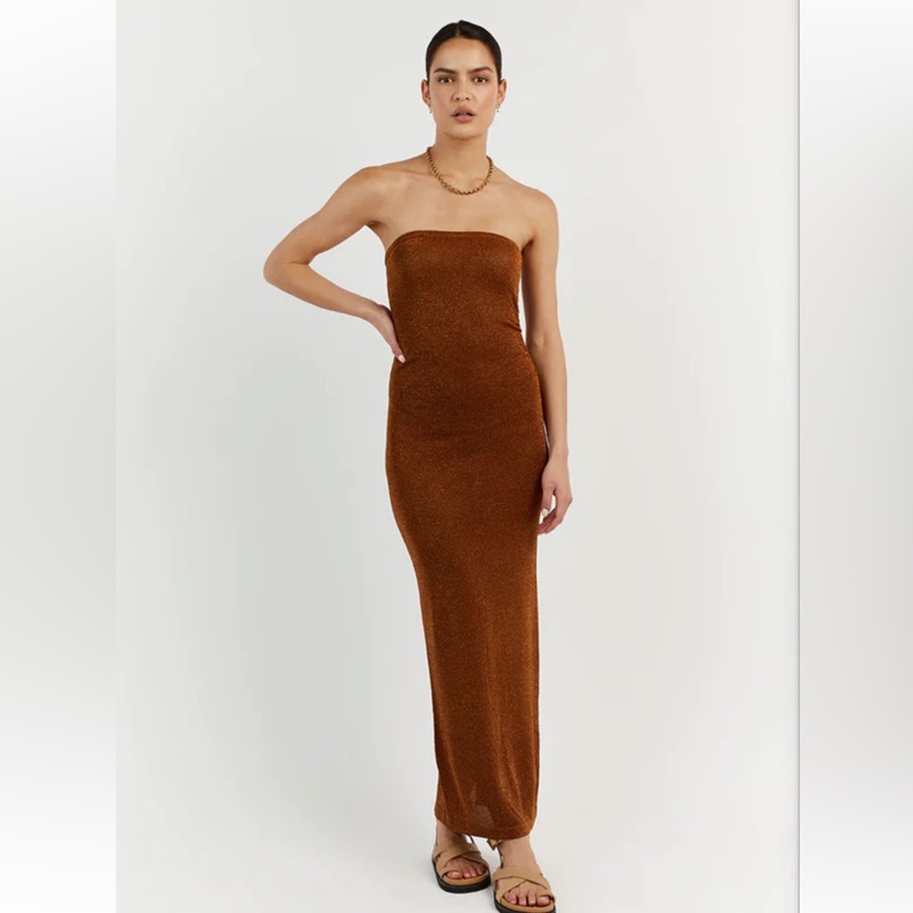 DISSH Nico Metallic MIDI Dress